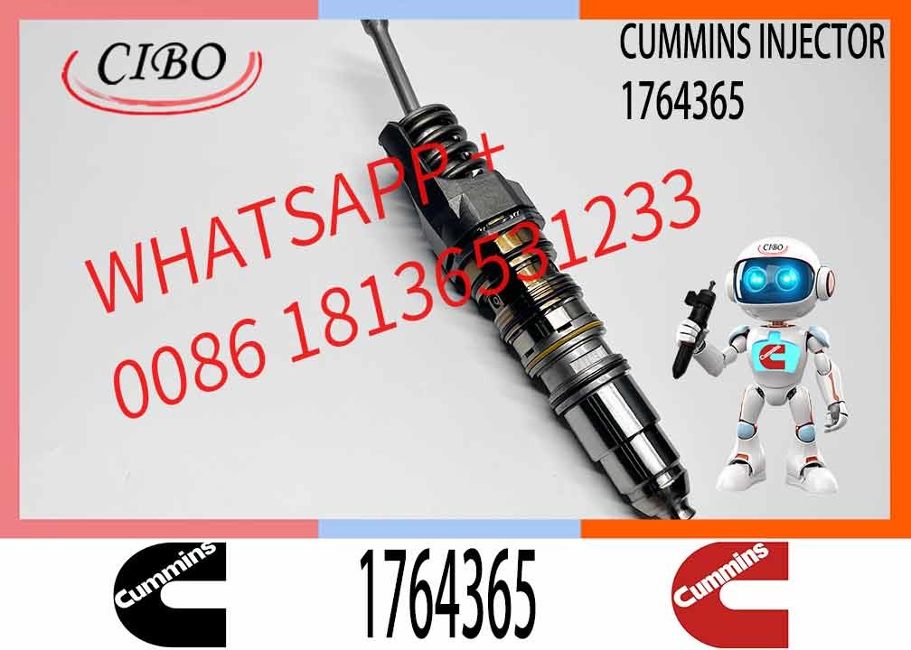 1764365 Genuine Diesel QSX15 Engine Common Rail Fuel Injector 1521978 570016 4954646 4076963 For Scania
