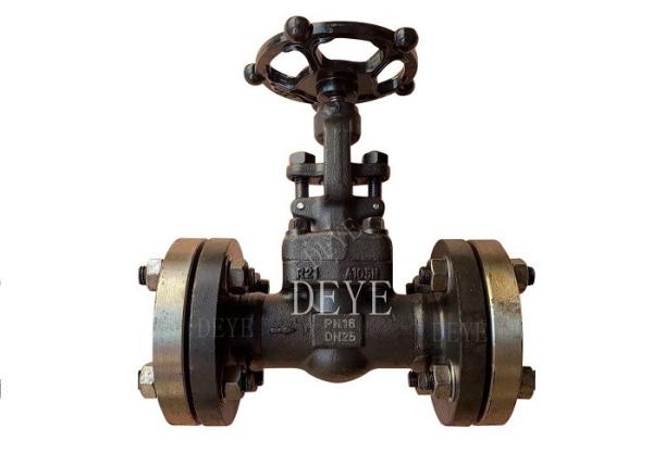 DN15-DN1200 API6D Oil Gas Valve Forged Steel Gate Valve With Counter Flanges