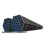 Seamless Black CS ERW Pipe Non Alloy Carbon Q195 Q345 ST35 ST52