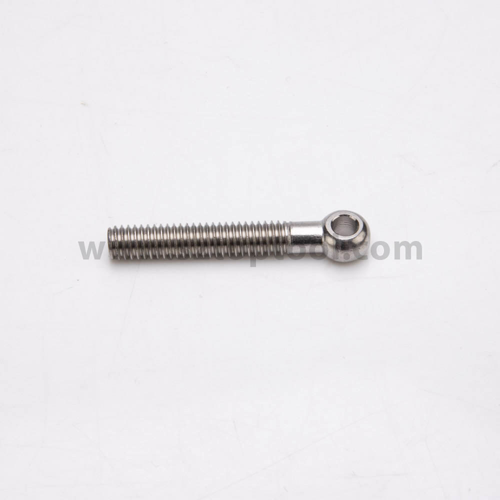 M8 Stainless Steel Eye Bolt Polished SS Eye Bolts For Power Facilities