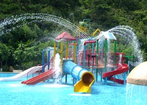 China Parent - Child Water Playground Equipment Theme Play For 30 Riders factory