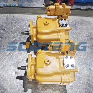 China 6E-3137 6E3137 Hydraulic Piston Pump For 120H Loader on sale