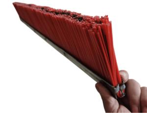 China Customized Industrial Pp Plus Pp Plus Wire Strip Brush Brick Machine Brush For Cleaning Dirt factory