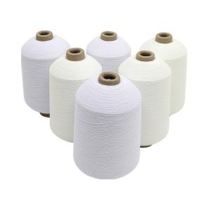 China Polyester High Elastic Recycled Cotton Yarn 140d Environment Friendly Knitting factory
