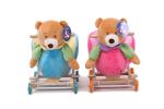 Lovely Animal Plush Baby Rocking Chair Collection For Baby Ride on Playing