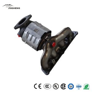 China for Hyundai IX35 Branch Pipe Catalyst Car Engine Converter Suppliers Automobile Universal Auto Catalytic Converter factory