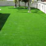 Multi Color Non Infill Synthetic Grass 30mm Environmental Protection Simple