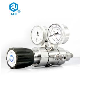 China China Double stage Stainless Steel N2O malaysia gas regulator factory