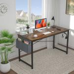 28inch height 47 Inch Computer Desk Home Office Study Desk With Storage Bag