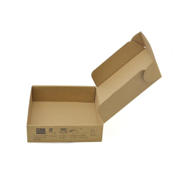 Single Wall Cardboard Corrugated Carton Box Shipping Boxes Biodegradable CMYK Color
