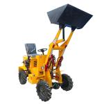 Double Lifting Cylinder Electric Small Wheel Loader 700kg HTEL18