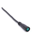 Plastic Waterproof LED Light Connectors , M8 5 Pin Female Connector IP65