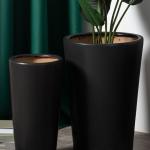 Nordic style black modern home decoration indoor outdoor large garden decoration