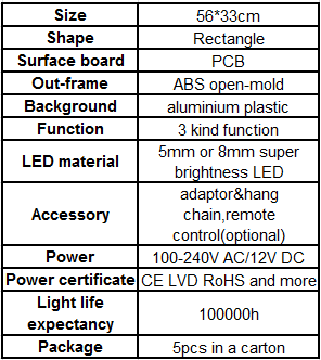 Battery Powered LED Business Open DIY Sign with ABS Outframe and Neon Light Source