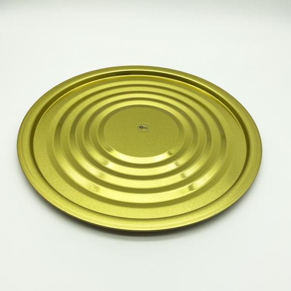 18L-20L Round Shaped Pail Cover Bottom , Pail Lid Packing Paint Solvent Glue