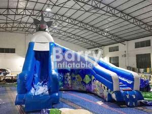 China Elephant Inflatable Water Slides For Swimming Pool Customize Logo factory