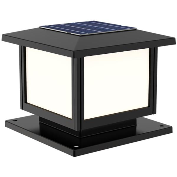 Decorative Classic Solar Post Cap Lights IP66 Water Resistant Solar Latern