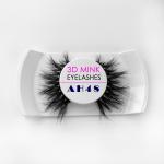 Natural Black Reusable Mink Eyelashes Soft Cotton Band Customized Thickness