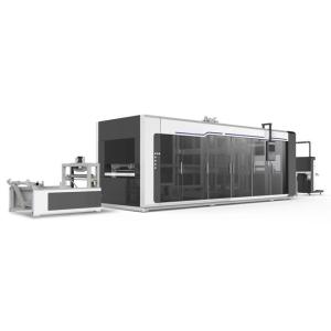 China PLC Industrial Disposable Thermoforming Machine Length 720mm factory
