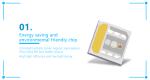 2W 3W 4W SMD LED Chips 620-630nm 520-530nm 450-470nm 6000-7000K 70-90lm