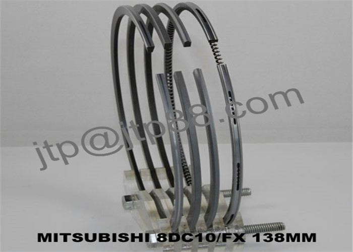 Industrial 8DC10 Engine Piston Rings / Low Friction Piston Rings For Mitsubishi