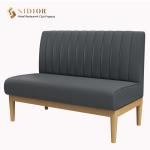 Restaurant & Hotel Couch Sofa, Club Booth Sofa, Lobby Couch, PU Leather
