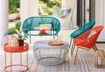 Appealing Design PE Rattan Woven Coffee Table Chair Hot Sale Best Design