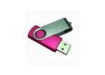 Ultra Speed 8GB Swivel USB Flash Drive , 58 * 20 * 11mm Metal USB Memory Stick