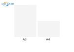 Double Side Matte DTF Film Sheets A3 A4 Size Hot Peel / Cold Peel