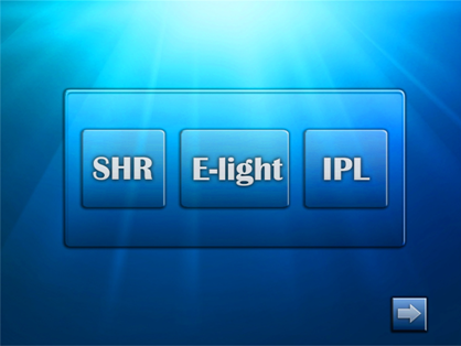 imported lamp 3000w power hair removal/skin rejuvenation e-light shr ipl big spot