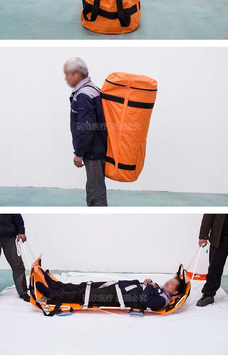 Fire Resistant EVA Roll Up Stretcher For Safe Evacuations In Emergencies