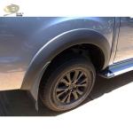 OEM Truck Wheel Flares , Matter Black Universal Fender Flares For Cars