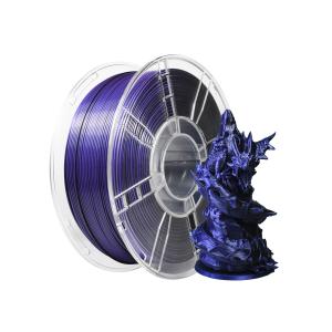 China 1.75mm Printing Temperature 1000g Silk Blue Black Purple PLA Filament for 3D Printer factory