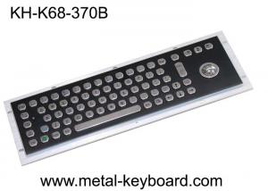 China USB Panel Mount Trackball Mouse Stainless Steel Keyboard factory