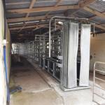 Heat treated Cattle Crushes 2005mmH*3005mmL*850mmW Neck Retaining Clamp