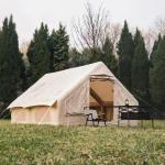 Air Family Inflatable Camping Tent Canvas Customized Luxury Polyester