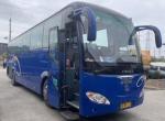 Sunlong Brand Blue Color Used Coach Bus 51 Seats Good Condition 3600mm Bus Hight