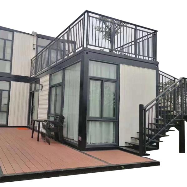 Zontop modern luxury easy assemble steel manufactured prefabricated resort 2