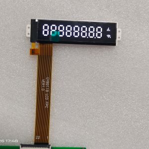 VA Black Segment Transmissive LCD Display with FPC Connect for Payment Speaker
