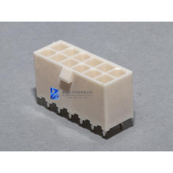 China MOLEX 39288120 Dual Row Vertical Header PCB Lock Connectors factory