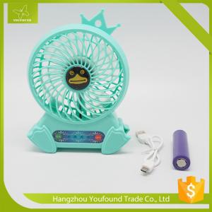 China BS-6660 Colorful Electric Battery Operated Mini Table Fan factory