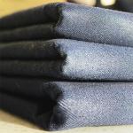 40D 80*52 AW10OZ Functional Fabrics Organic Cotton Hemp Stretch Denim Fabric