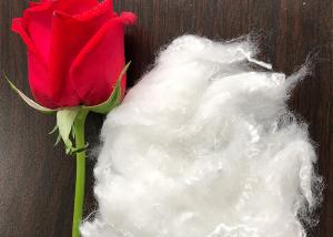 China 100% Virgin Staple Fiber Polyester For Geotextile Antipilling And Anti Napping factory