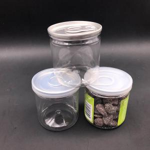 China 100ml 8oz 500ml 1000ml Clear Pet Plastic Storage Container Food Grade Cosmetic Cream Jar With Lid factory