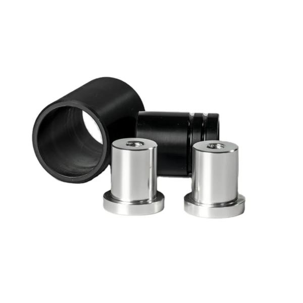 Customized Cnc Turning Parts Axis Mounting Bearing Step Bush Smooth Aluminum