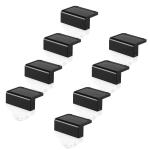 Muilticolored Outdoor Decorative Solar Dock Dck Lights For Garden Step Patio