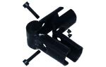 Flexible Metal Pipe Joints , SPCC Steel Plate Pipe Rack Joint System for Lean