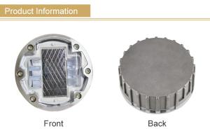 China DM143 Solar Road Stud Light Reflectors IP68 Waterproof 1200mAh 6 LEDs 500m Visual Distance factory
