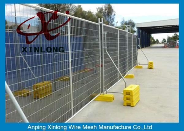 Powder Coated Outdoor Temporary Fence For Backyard OEM / ODM Available