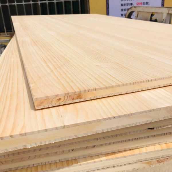480-550kg/m3 Three Layers Radiata Pine Board Solid Wood Material for Others